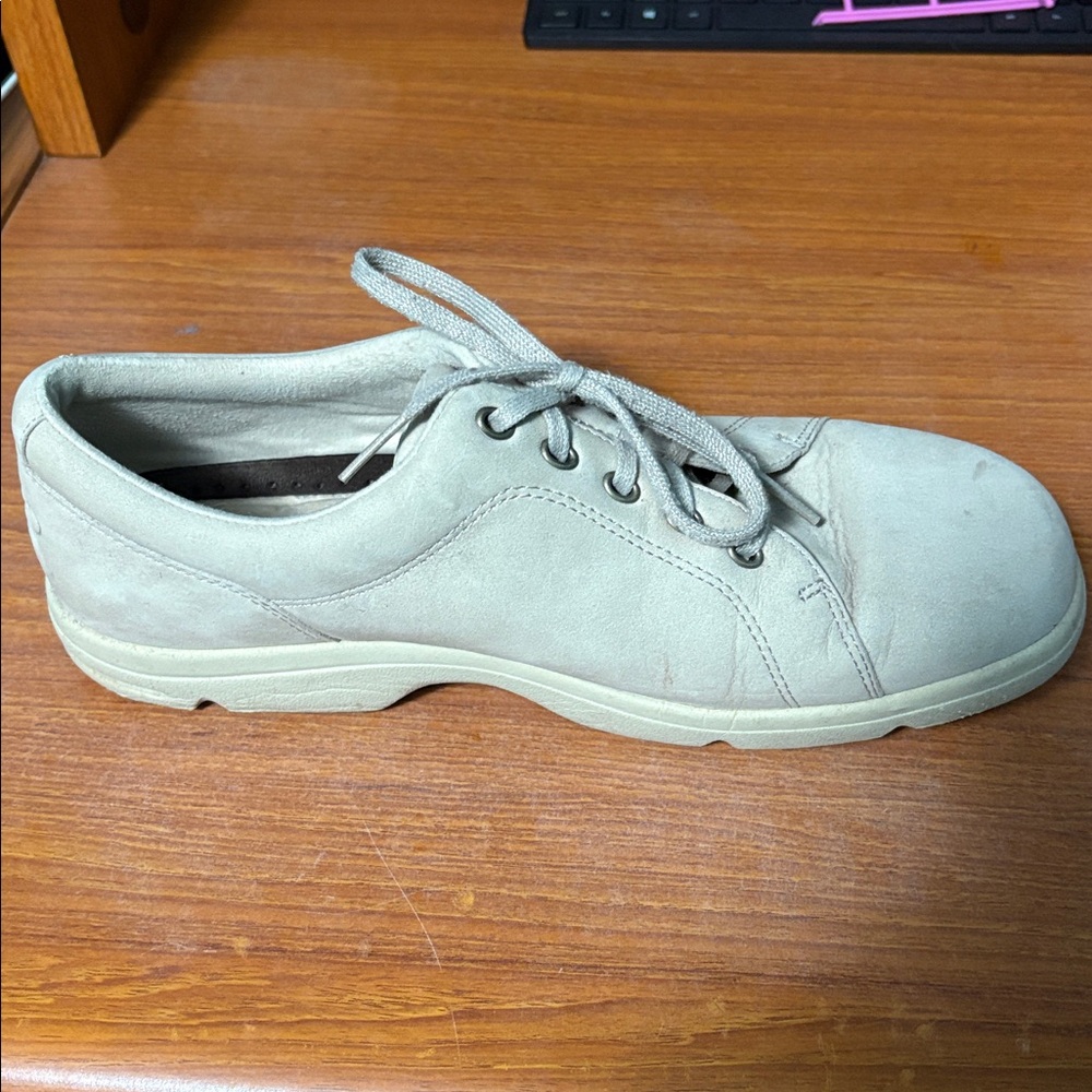 Rockport Women’s Khaki Nubuck Leather Oxfords Walking Comfort Shoes WW4103 - Picture 4 of 13